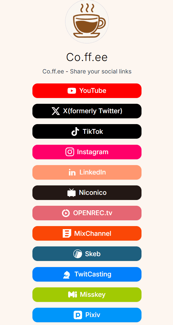 Profile preview
